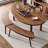 Walnut Free form Solid Wood desks-107551907