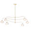 Ume 6 - Light Unique Tiered Chandelier-1906966991-1906966988-1906966979