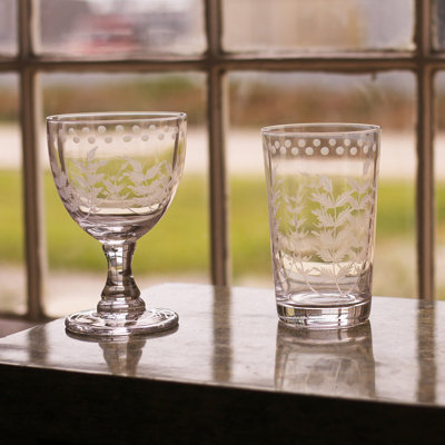 Ensemble de 4 verres tout usage 14 oz liq. GLASS Fern