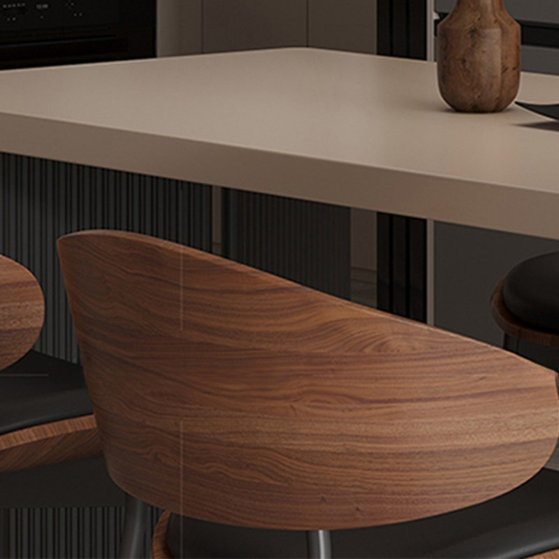 Combinaison de table et de chaises haut de gamme., H 29,52 po x L 78,74 po x l 31,49 po, 7