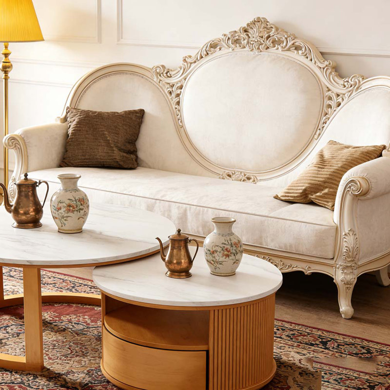 Table basse ronde
