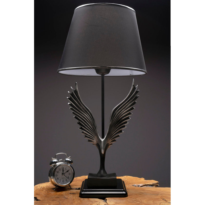 Lampe de table en métal Rocheport, Argent