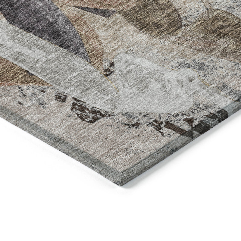 Tapis intérieur / extérieur lavable à la machine Husby ACN2191, Tapis de couloir 2 pi 3 po x 7 pi 6 po