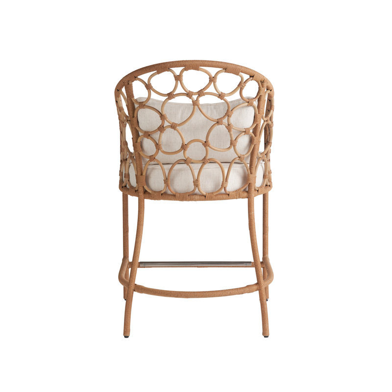 Pebble 24" Counter Stool, Brown