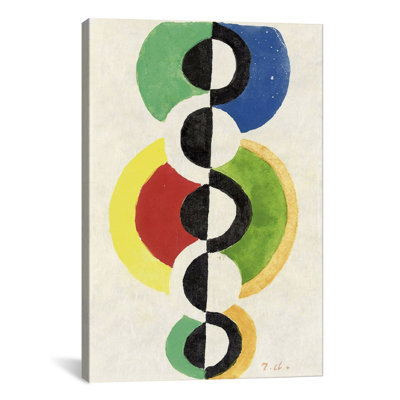 « rythme » par robert delaunay, impression sur toile