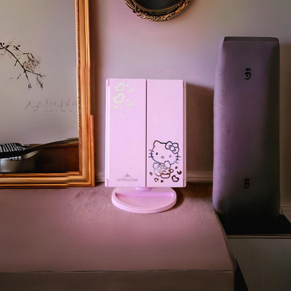 Impressions Vanity Hello Kitty Wall Mirror Smart Touch Sensitive Makeup Vanity  Mirror - China Furniture, Home Decoration