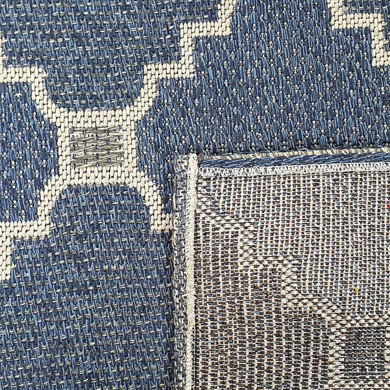 Garvan Geometric Cotton Area Rug Set, Rectangle 60 x 90cm