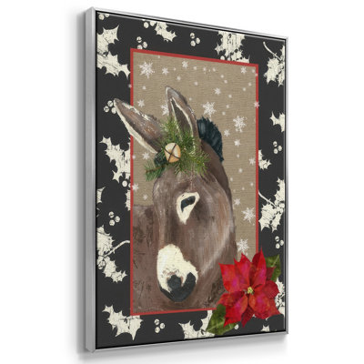 «County Christmas Farm III», toile tendue avec châssis