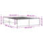 Vidaxl Bed Frame Engineered Wood And Metal-1021502811-1021502810
