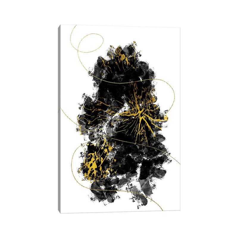 Abstract Painting XIV by Melanie Viola - Wrapped Canvas Painting, 20.32 cm H x 30.48 cm W
