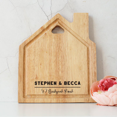 Humphreys Personalised House Chopping Board