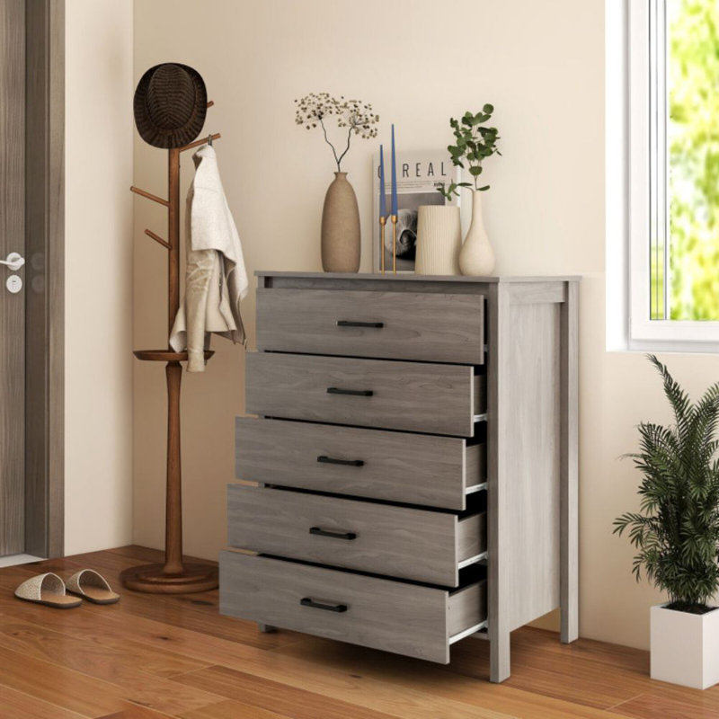 Commode 5 tiroirs Bashlor