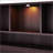 Twin Size Wood Platform Bed With Bookcase Headboard-1420280087