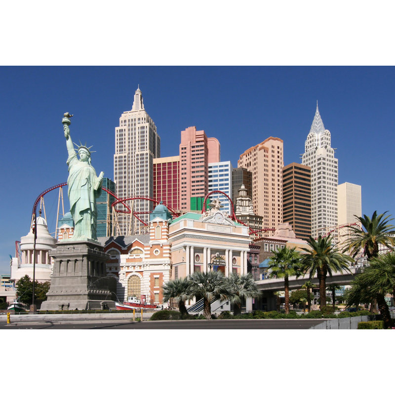 New York Hotel, Las Vegas, 12" H x 18" W