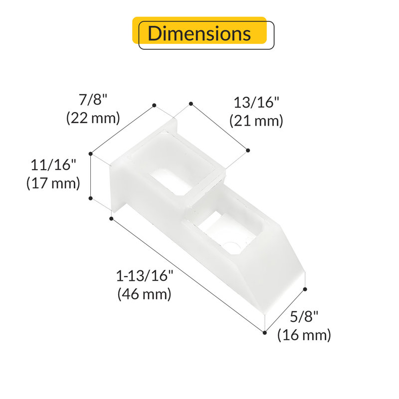 Brixwell 60-617 Sash Balance Top Guide
