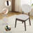 5-Piece Solid Wood Dining Set  for 4 , Modern Kitchen Table with Upholstered Chairs -43239991-43239988