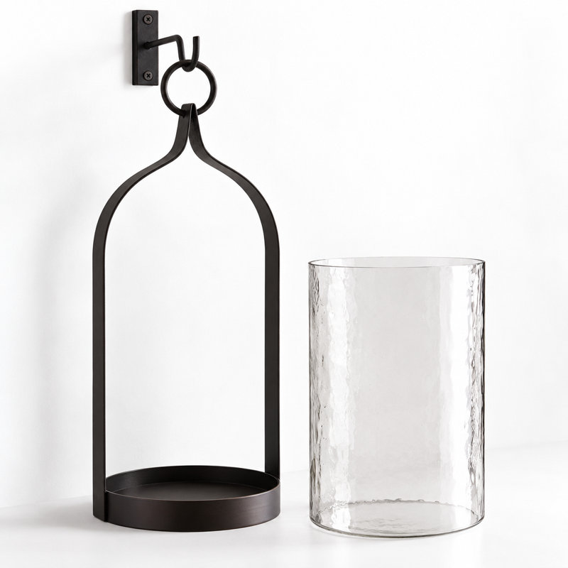 STEEPLE LANTERN 18, 18" H x 7.5" W x 7.5" D
