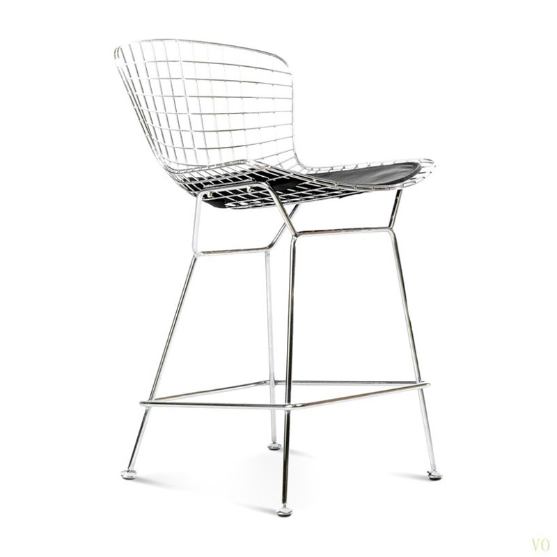 Ensemble de deux tabourets de bar Bertoia