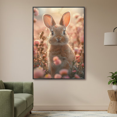 Single Picture Frame LED Illuminated Wall Art Wall Art on Glass / Aluminium
