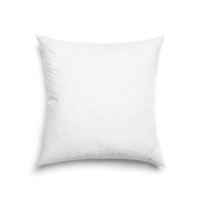 Cloud9 Design Premium White Down Feather Pillow Insert Plush Decorative Cushion Insert for Full, Luxurious Styling