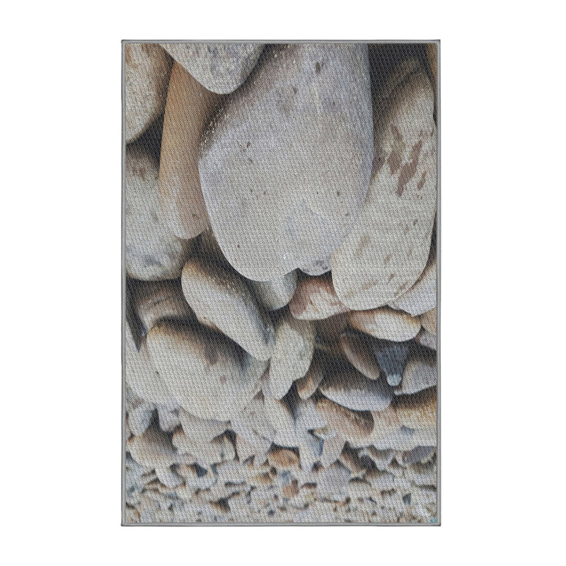 Tapis gris Sofian, Rectangle 5 pi x 7 pi
