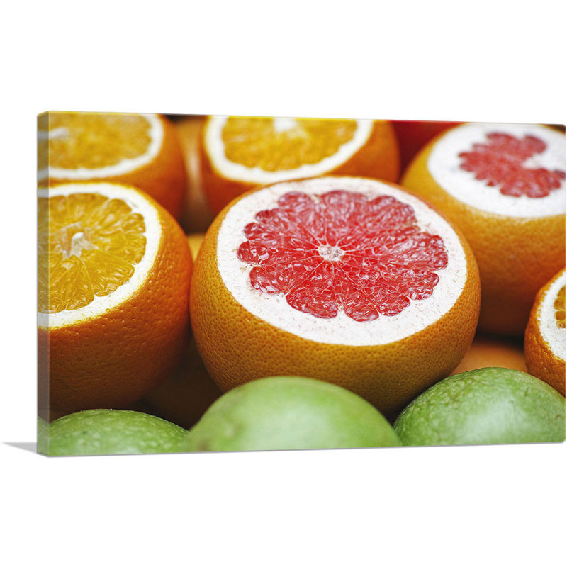 " Oranges Blood Orange ", 26" H x 40" W x 1.5" D