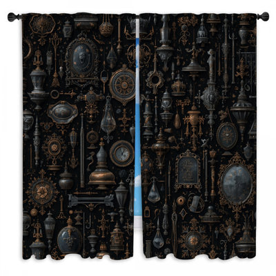 Rideaux de fenêtre Vintage Ornate