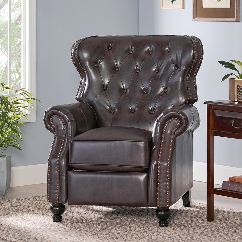 Fauteuil inclinable par pression