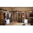 96'' Closet System with 5 Hanging Rods and 3 Wood Drawers-542201335