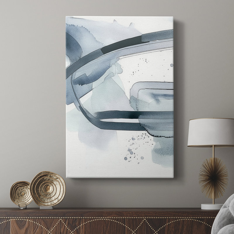 ABSTRACT Series DCCLII -Custom Wrapped Gallery Cavas, 12" H x 8" W