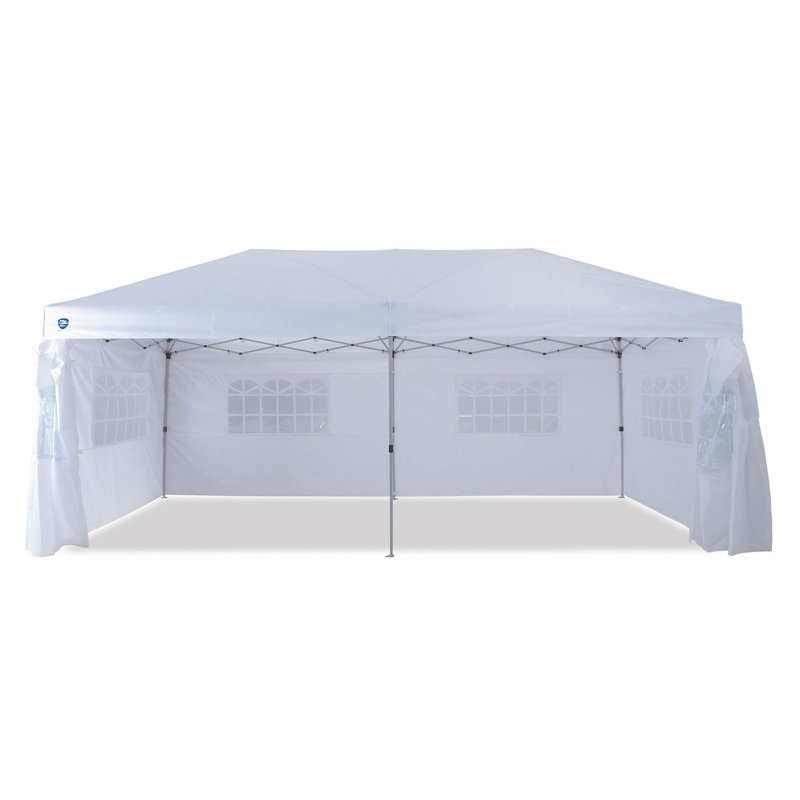 Lawn Garden and Event 10 Ft. W x 20 Ft. D Steel Pop-Up Canopy