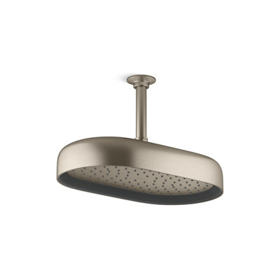 Statement 14" 2.5 GPM Oblong Rainhead