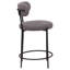 Ensemble de 2 chaises de comptoir rembourrées Boucle-125536619