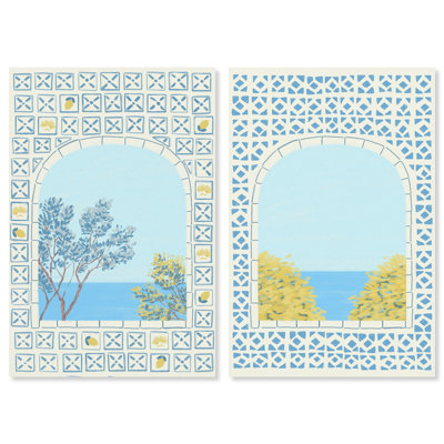 Mediterranean Window Set Set by Oliver Gal