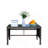 Outdoor Patio Furniture 1 Coffee Table With Clear Tempered Glass