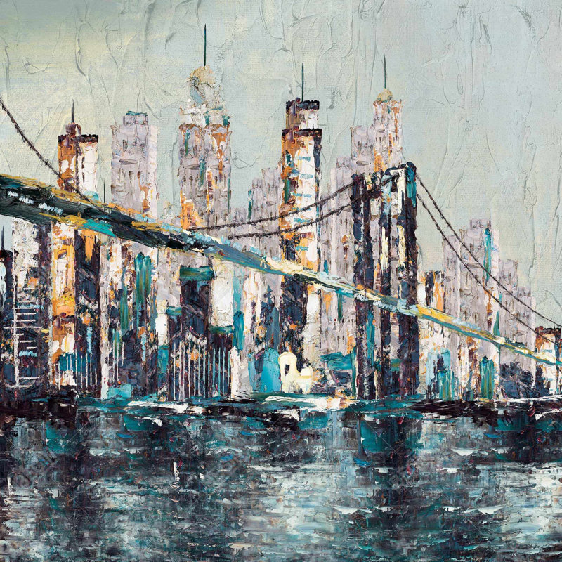 " Abstract And Texturized Bridge "