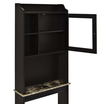 Stylish Bathroom Storage Over Toilet - Offers Efficient Organization Space Saver Maximizes Potential