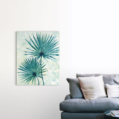 «Palm Leaves II», art mural sur toile