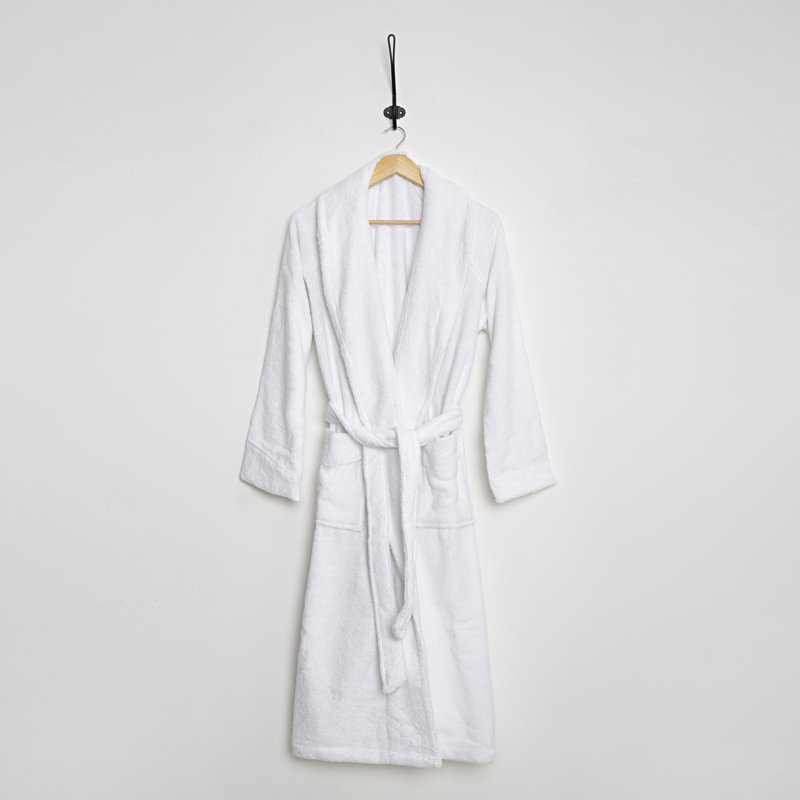 Peignoir de la collection Shally, M, Gris / argent