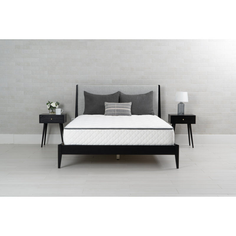 Brooklyn Bedding Plush Mattress with Countouring, Breathable Quilted Top, Queen, 10"