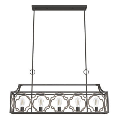 Stone Creek 5 Light Linear Chandelier