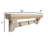 Rayne Small Wall Mounted Coat Rack with Shelf 6 Hook-129720683-129720691