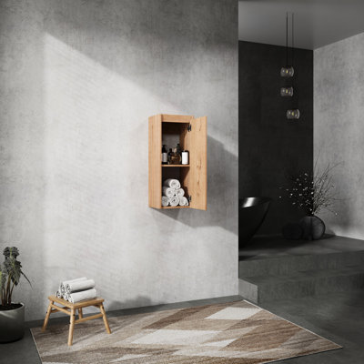 Armoire murale de salle de bain 12 ", décoration tendance pour salle de bain, fermeture en douceur