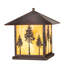 17" Square Great Pines Pier Mount