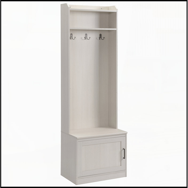 Hall Tree with Shoe Storage Bench, Entryway Bench with Coat Rack