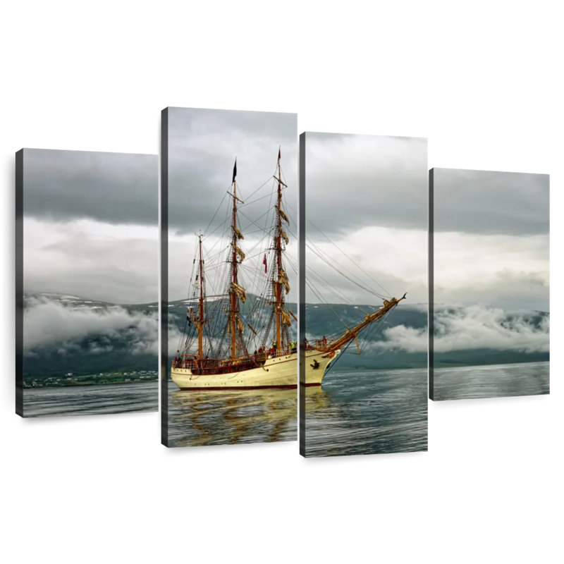 Mehar Norwegian Ship, 27" H x 43" W