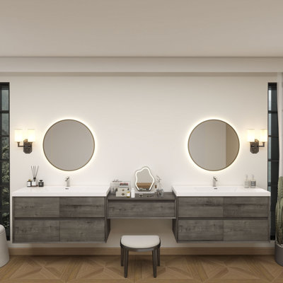 Meuble-lavabo mural Aliki
