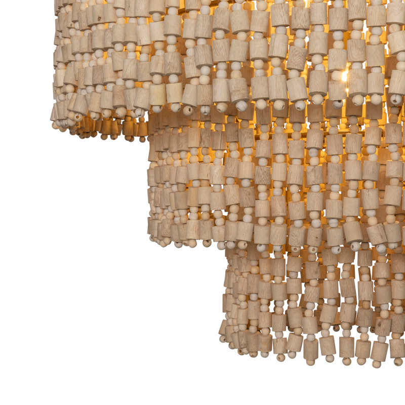 Wood Chandeliers - Discarded Disc - Clifton
