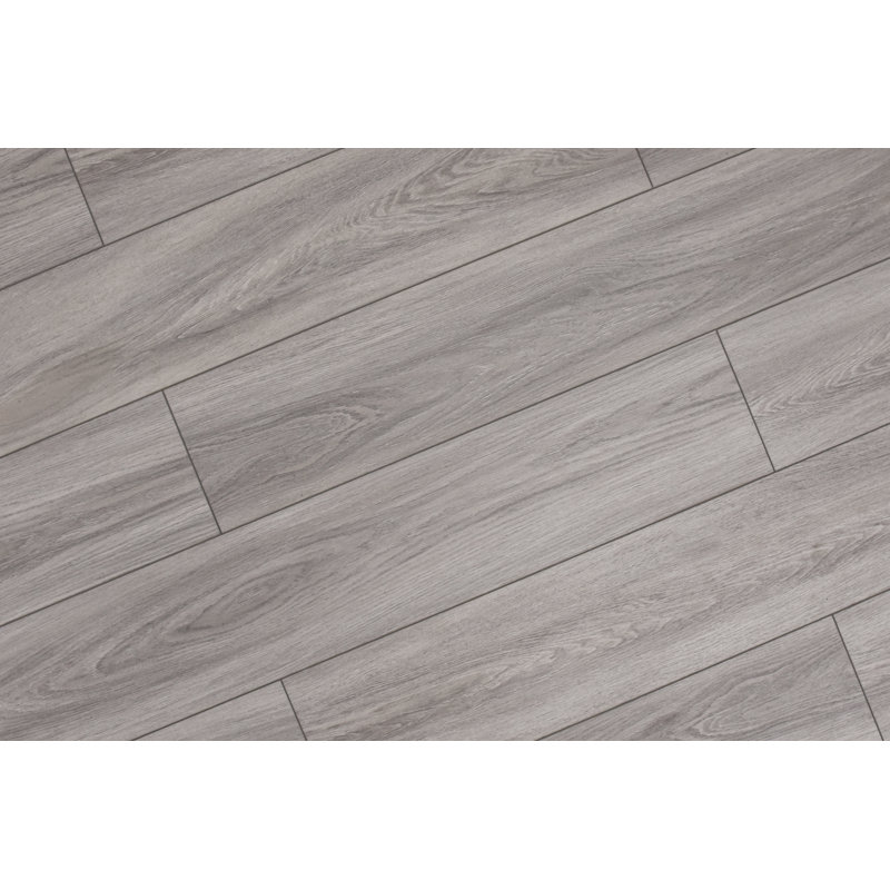 7" x 60" x 9.5mm Oak Click Lock WPC Luxury Vinyl Plank, Gypsy Gray