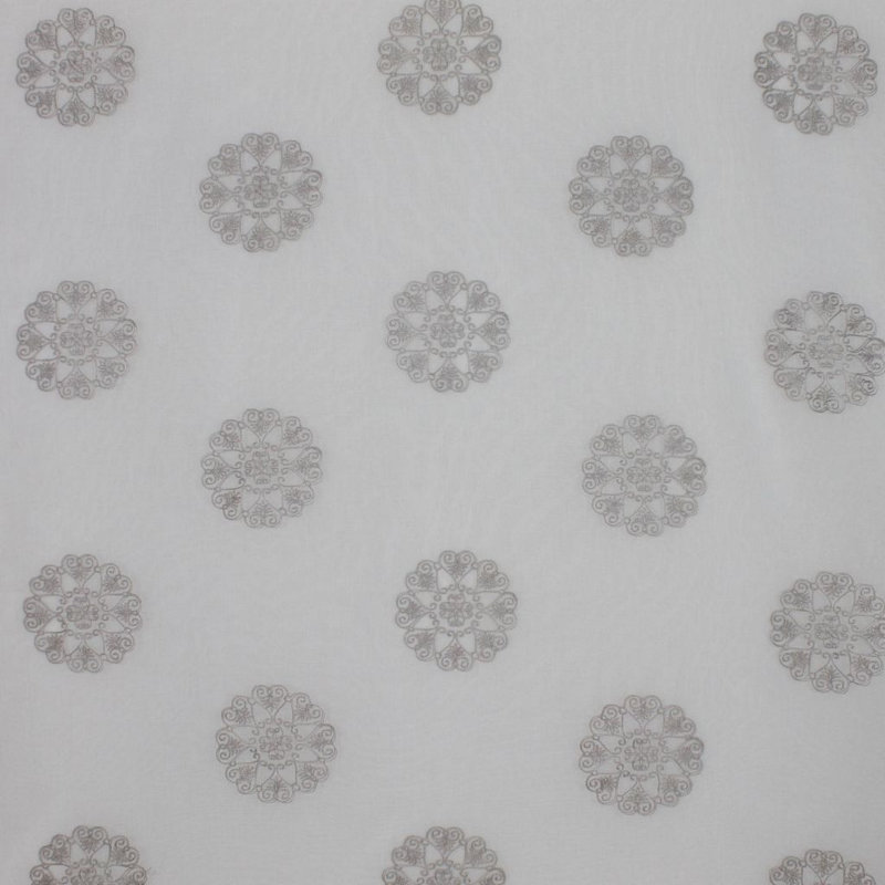 Suite Mumbai Fabric, Silver